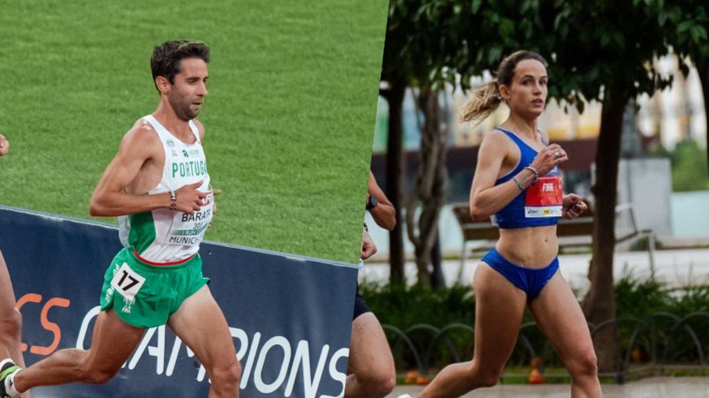 Samuel Barata e Susana Godinho garantiram mínimos para os Jogos Olímpicos (foto COP)