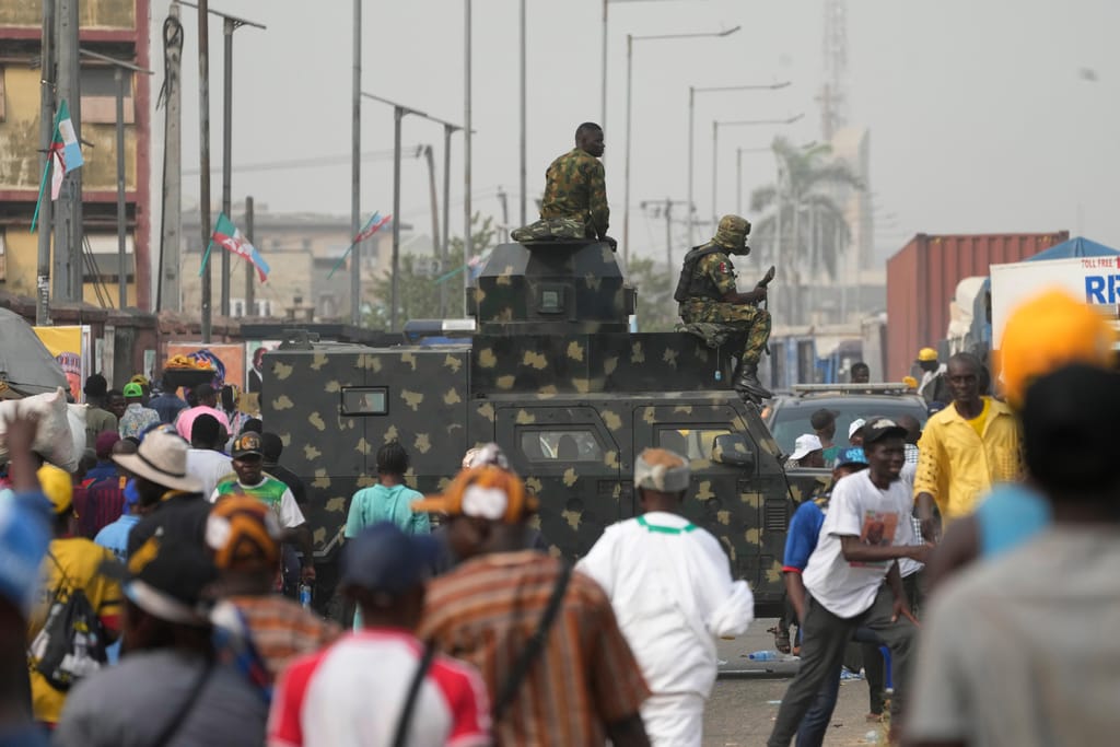 Militares nigerianos (AP Photo)