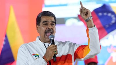 "Ameaça à paz na região". Maduro ordena "ação defensiva" após chegada de navio britânico à Guiana - TVI