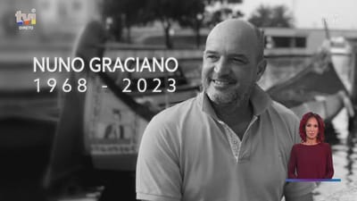 Cláudio Ramos faz homenagem a Nuno Graciano: «Hoje partimos todos um bocadinho com ele» - Big Brother