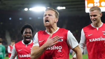 Países Baixos: Alexandre Penetra assiste na vitória do AZ Alkmaar - TVI