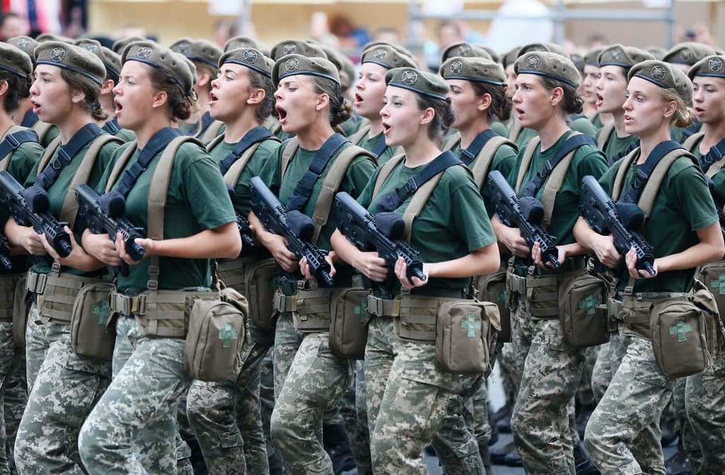 Militares ucranianas (AP)