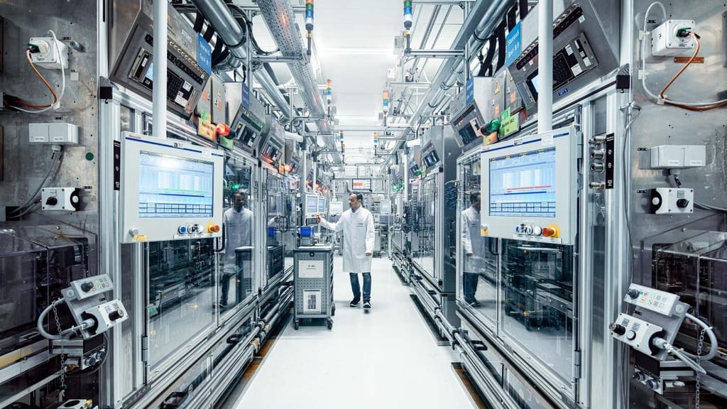 Inteligência artificial nas fábricas da Bosch (foto: divulgação)