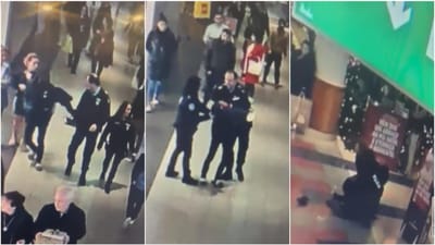 Homem tenta roubar arma a agente da PSP no NorteShopping - TVI