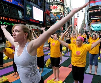 Nova Iorque: ioga para celebrar o Verão - TVI
