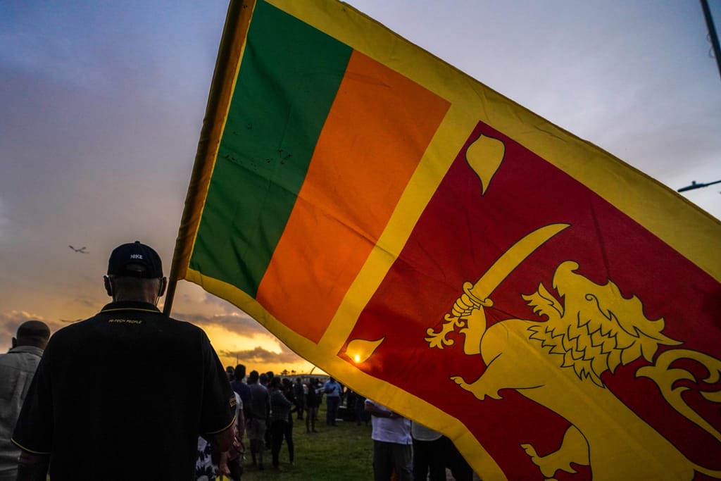 Bandeira do Sri Lanka (Getty Images)