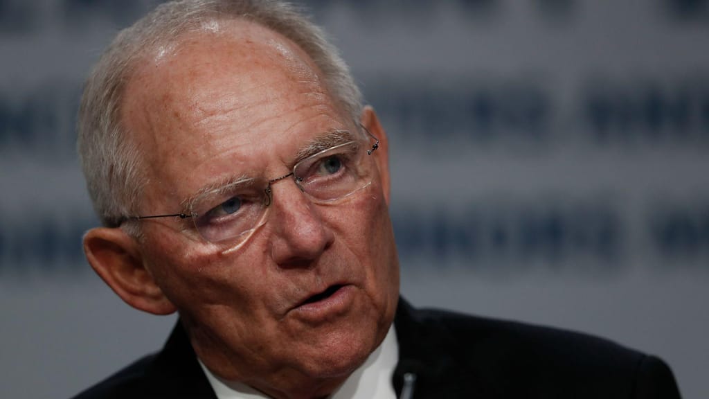 Wolfgang Schäuble em 2017 (Arquivo AP)