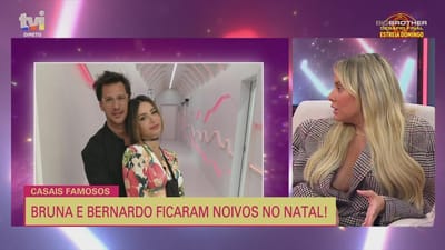 Bruna Gomes e Bernardo Sousa estão noivos. Helena Isabel critica: «Nenhuma relação deve ser de marketing» - Big Brother