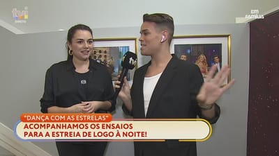 Bastidores do Dança com as Estrelas: Ana Guiomar conta alguns detalhes! - TVI