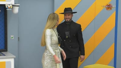 Depois de término de namoro polémico, o reencontro de Miguel Vicente e Bárbara Parada... com direito a susto! - Big Brother