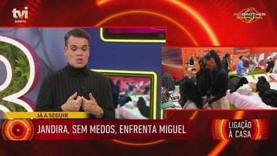 «Ego inflamado»? Zé Lopes considera que Miguel Vicente está a subestimar Noélia Pereira. Veja aqui - Big Brother