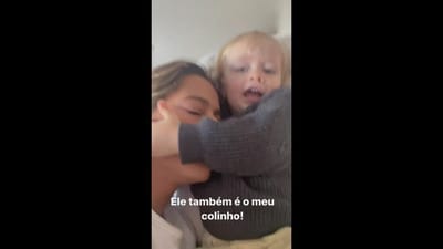 Filho de Inês Aires Pereira dá miminhos à atriz! - TVI