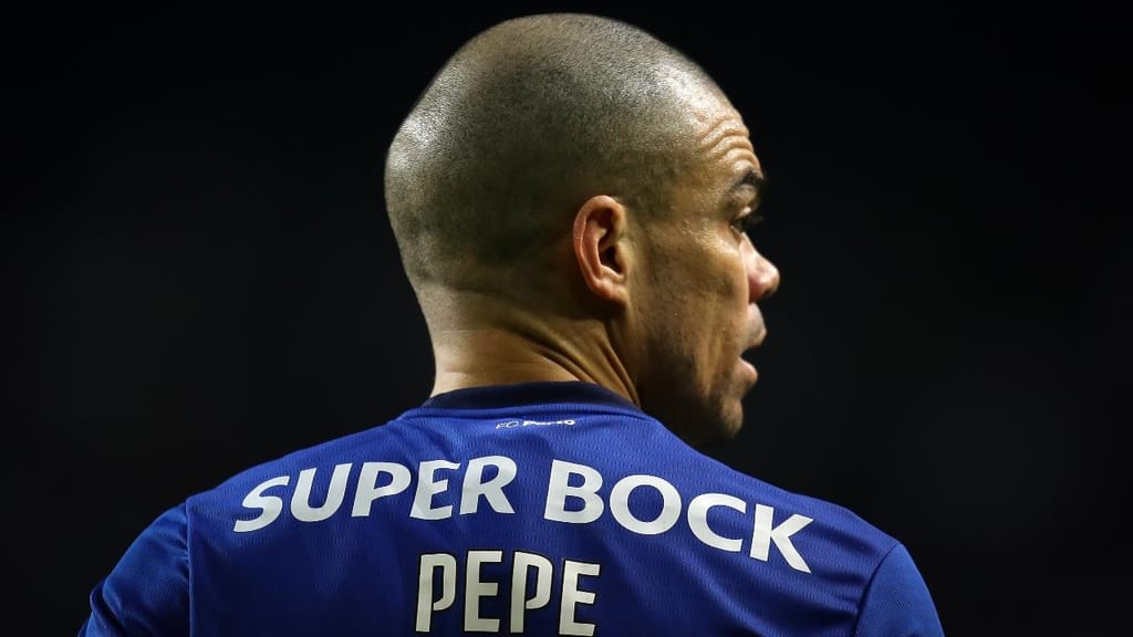 Pepe no FC Porto-Sp. Braga (MANUEL FERNANDO ARAÚJO/Lusa)