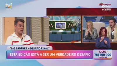 «Erro de casting, incoerente...»: Zé Lopes critica postura de Miguel Vicente em relação a Noélia. Recorde o que aconteceu - Big Brother