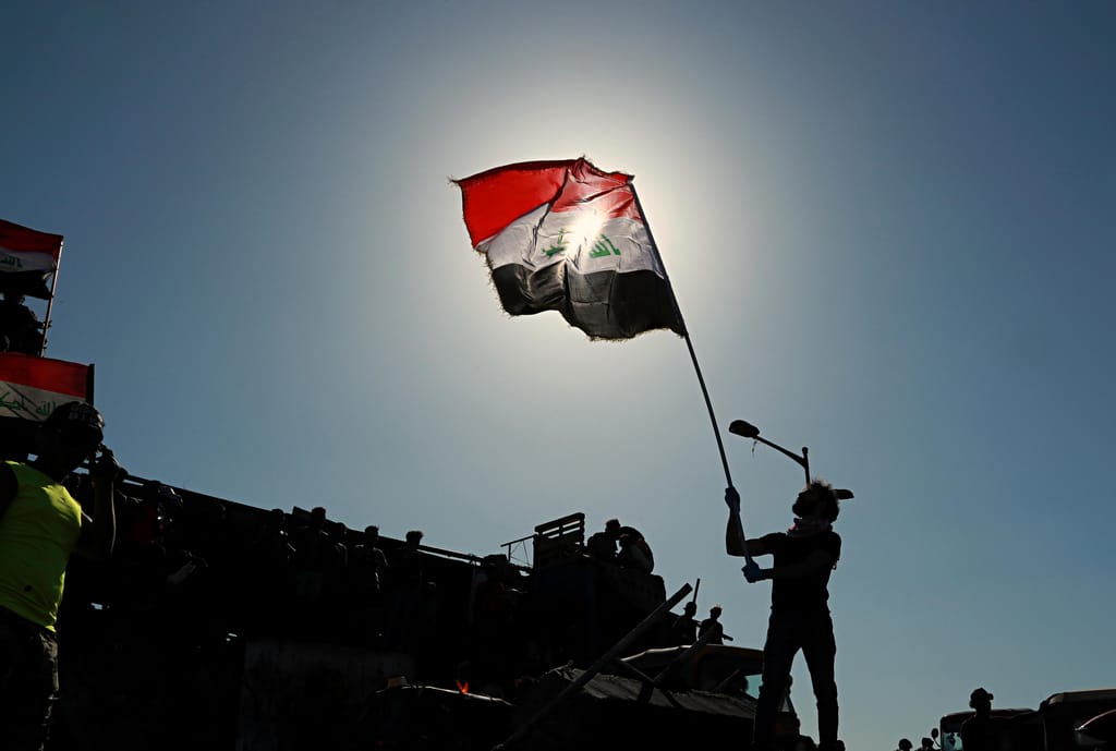 Bandeira do Iraque (Associated Press)
