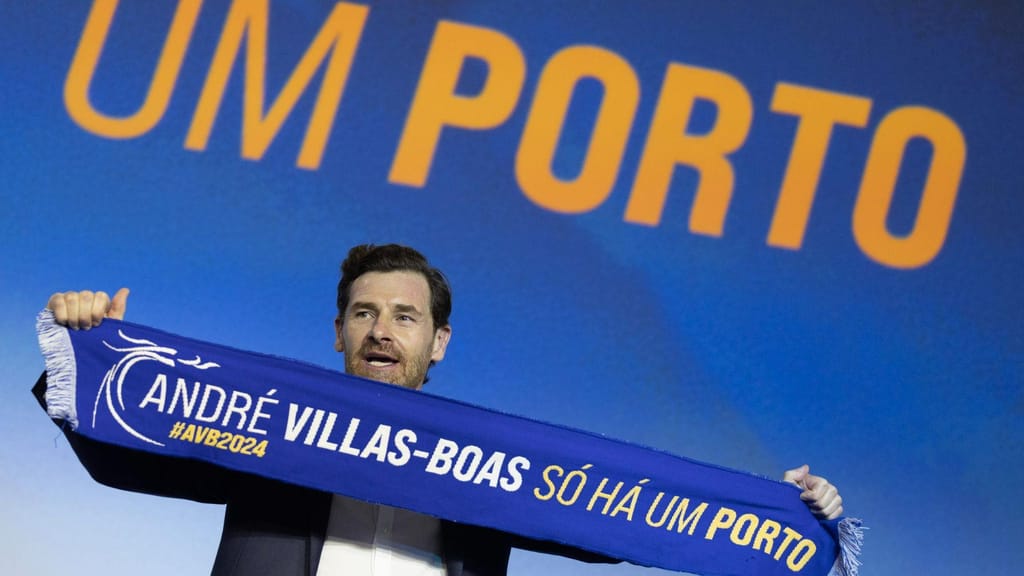 André Villas-Boas na apresentação da candidatura à presidência do FC Porto (José Coelho/Lusa)