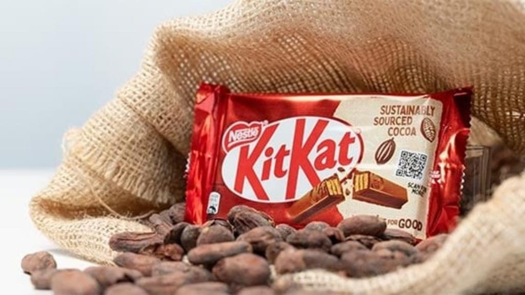 KitKat apoia comunidades produtoras de cacau (foto: divulgação)