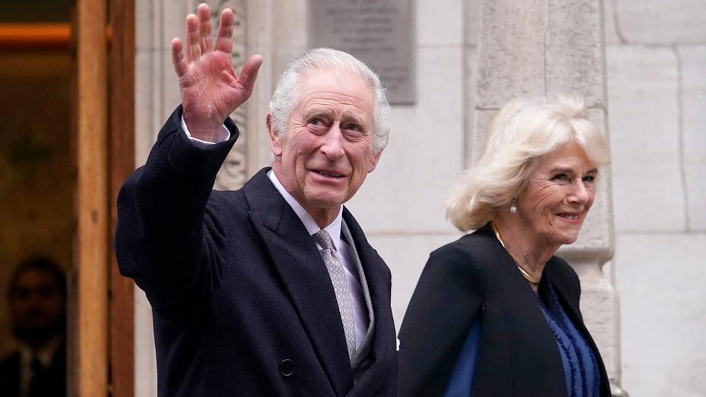 Rei Carlos III e rainha Camilla