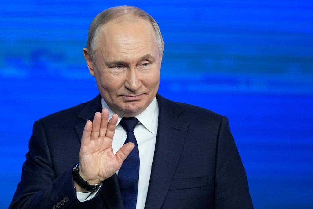 Presidente da Rússia, Vladimir Putin (EPA)