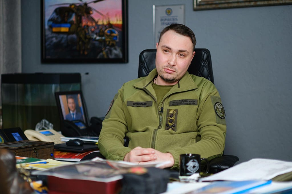 Como chefe dos serviços secretos da Ucrânia, Kyrylo Budanov ajudou a travar a luta contra a Rússia, obtendo alguns êxitos notáveis (Vitalii Nosach/Global Images Ukraine/Getty Images)