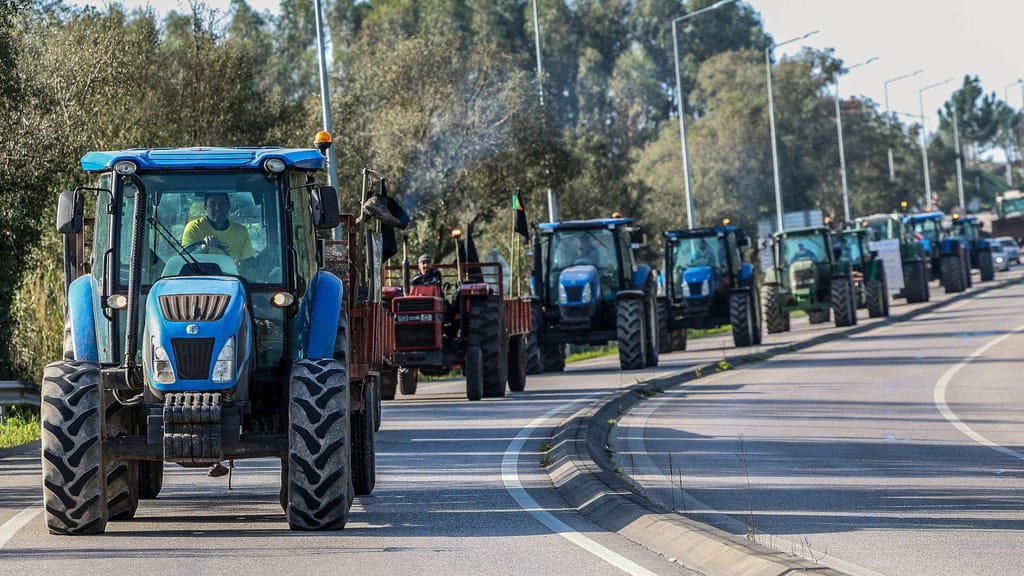 Manifestação de agricultores em Portugal (Lusa)