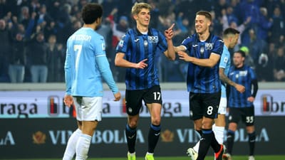 Itália: Lazio perde em Bérgamo com português de 17 anos no banco - TVI