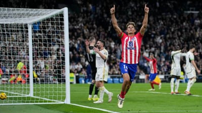 VÍDEO: Atlético de Madrid gela o Bernabéu com empate nos descontos - TVI