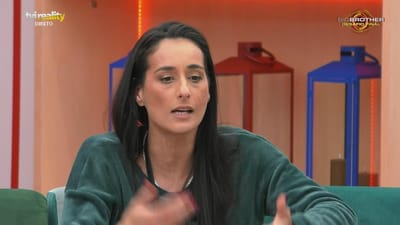 Vina Ribeiro indigna-se com opinião de Patrícia Silva: «Se há coisa que aqui não me falta é coragem» - Big Brother