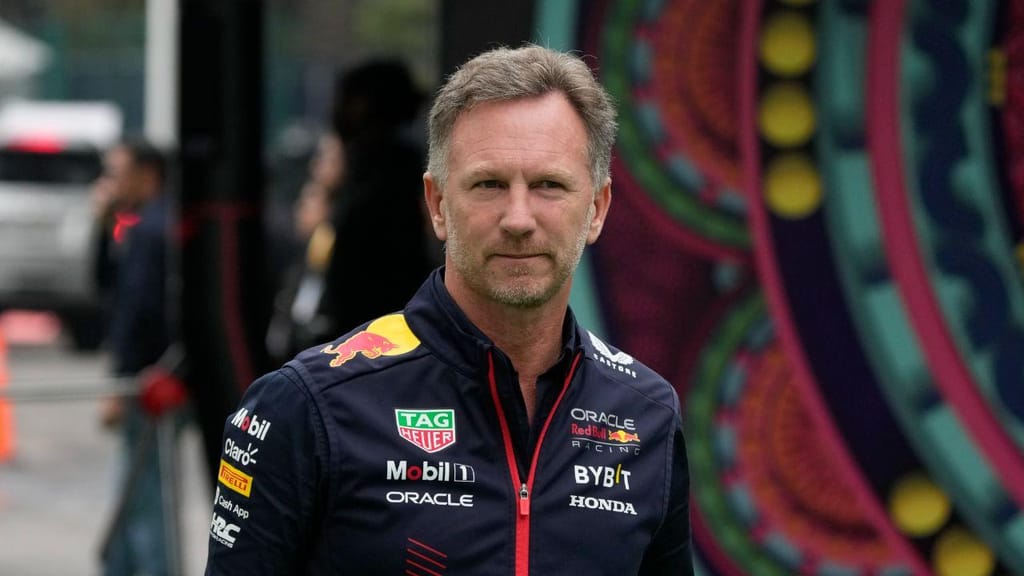 Christian Horner, chefe de equipa da Red Bull (AP)