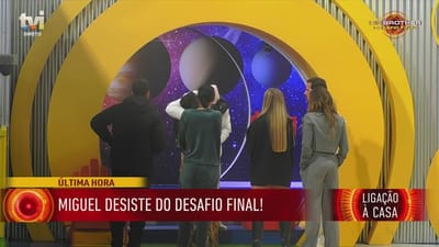 Miguel Vicente na zona de perigo e Vina Ribeiro implora para o concorrente voltar: «Não faças isso!» - Big Brother
