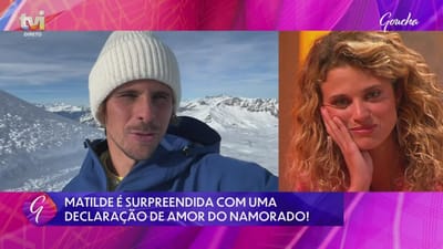 Matilde Reymão é surpreendida pelo namorado: «És linda por fora e por dentro» - TVI