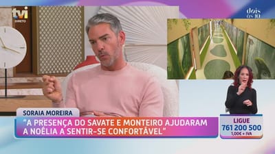 Cláudio Ramos: «A Noélia está outra pessoa» - TVI