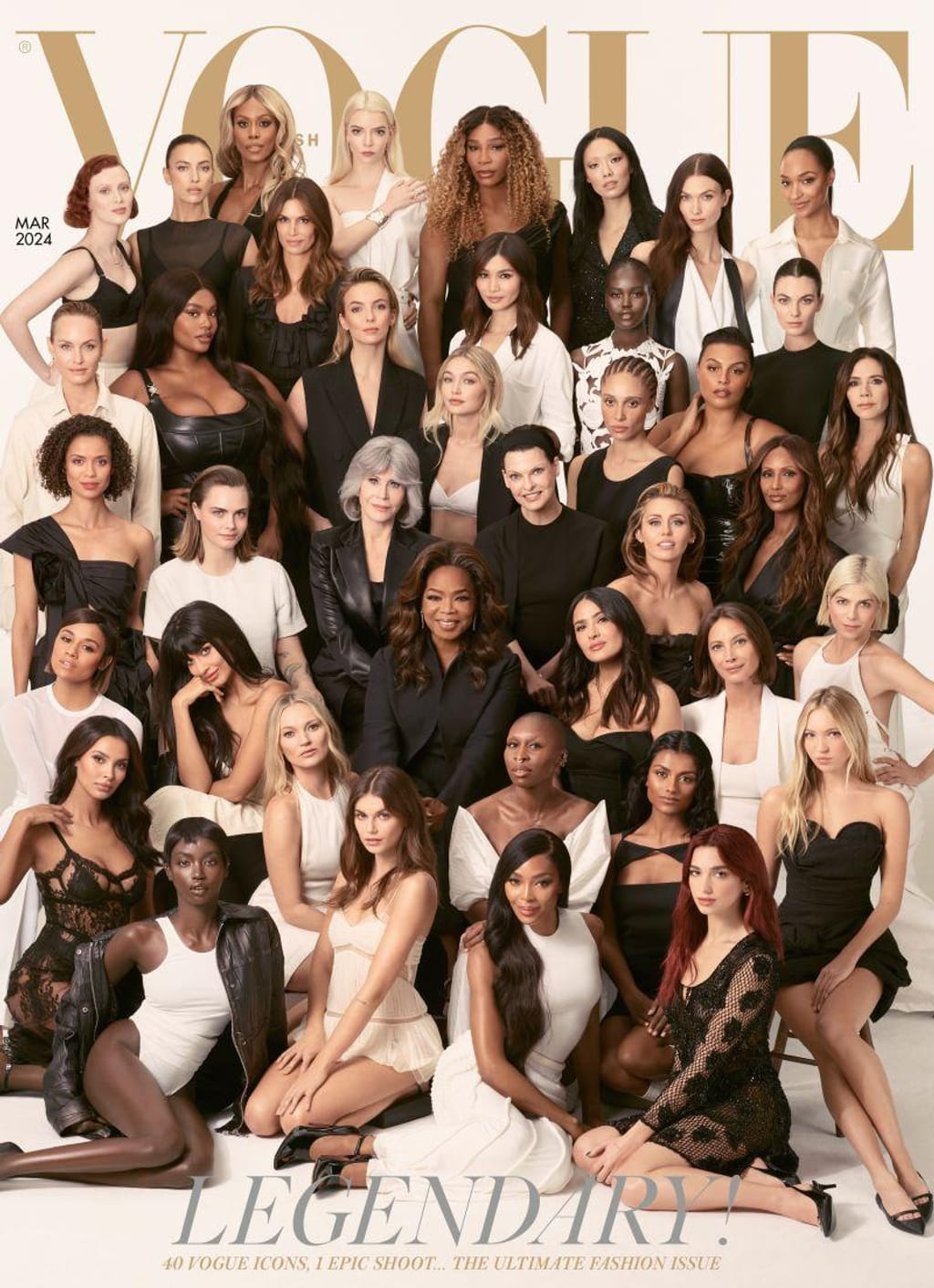 Capa Vogue edição março de 2024