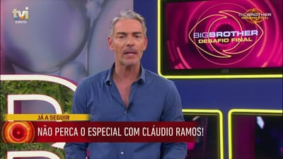 Cláudio Ramos anuncia poder do líder nas nomeações: «Pode mudar o jogo!» - Big Brother
