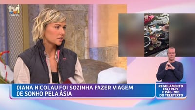 Diana Nicolau: «Eu estava num autocarro que foi sequestrado, no Brasil» - TVI