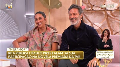 Rita Pereira e Paulo Pires revelam momentos hilariante com Alexandra Lencastre: «Bateu com o carro!» - TVI