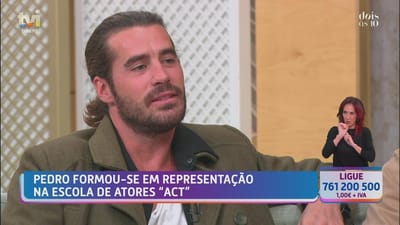 Pedro Sousa confessa: «Se eu for pai, gostava de ser pai de meninas» - TVI