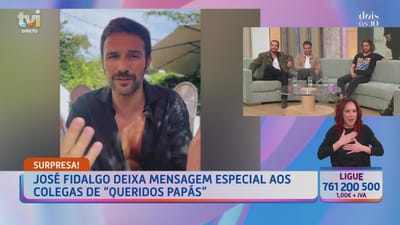 José Fidalgo deixa mensagem especial: «Foi um prazer enorme» - TVI