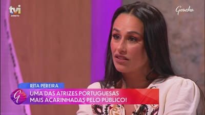 Rita Pereira admite reagir a certas 'provocações': «Uma coisa é gozarem, outra coisa é inventarem ou fazerem bullying...» - TVI