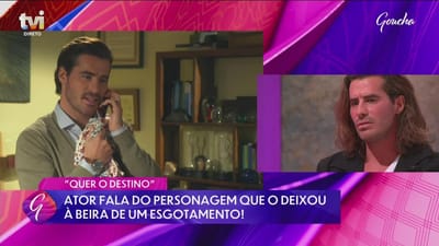 Pedro Sousa fala do personagem que o 'levou ao limite': «Adormecia a ver documentários de psicopatas» - TVI