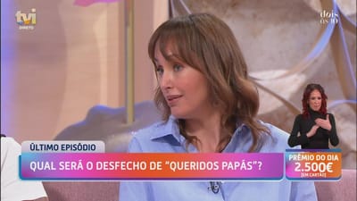 Marisa Cruz revela momento insólito de bastidores da novela «Queridos Papás» - TVI