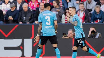 VÍDEO: Grimaldo marca e Leverkusen é líder com dez pontos de vantagem - TVI