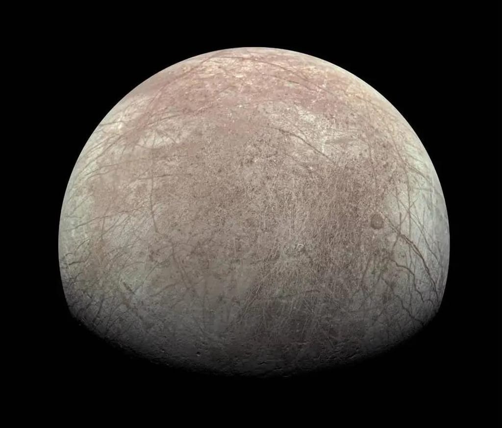 Lua jupiteriana Europa (NASA)