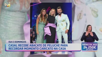 Isa e Domingos revelam nome do bebé - Big Brother