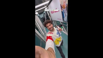 José Condessa partilha vídeo: «Riso maroto de quem estava prestes a fugir do país» - TVI