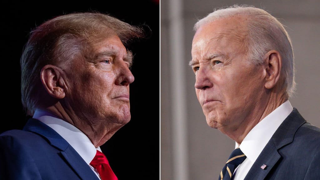 Trump vs. Biden (Getty Images)