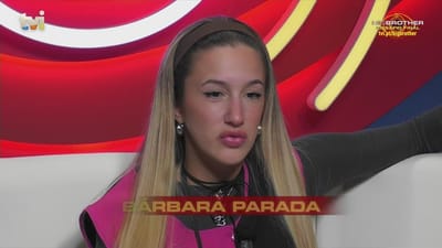 Bárbara Parada no limite com Érica Silva: «Não sabe falar» - Big Brother