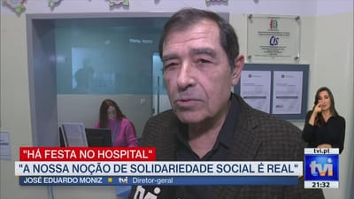 'Há Festa no Hospital': TVI entrega cheque de 120 mil euros em Lisboa - TVI