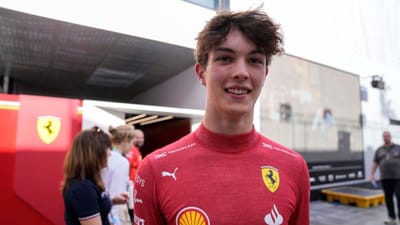 F1: Oliver Bearman é o piloto mais jovem de sempre a correr pela Ferrari - TVI