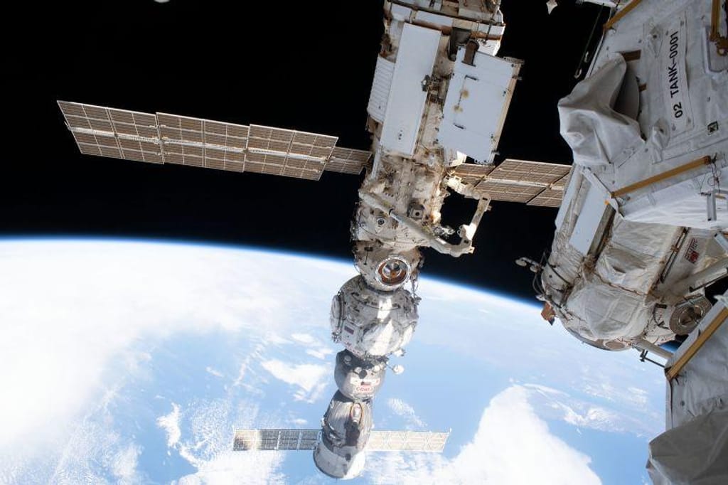 Roscosmos da Estação Espacial Internacional em abril de 2023. NASA